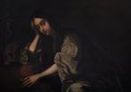Italienische Schule (XVII-XVIII) - Büßende Maria Magdalena, Antiek en Kunst, Kunst | Schilderijen | Klassiek