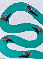 Juli Lampe (XX-XXI) - Swimming Lovers. Keep balance in the