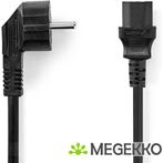 Nedis CEGL10000BK50 electriciteitssnoer Zwart 5 m CEE7/7 C13, Verzenden, Nieuw