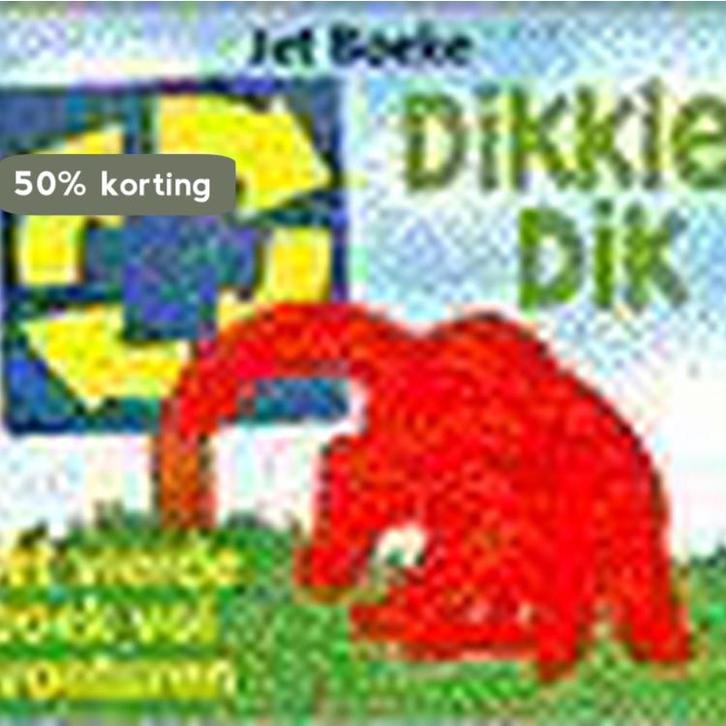 Dikkie Dik / Gottmer-prentenboek 9789025726607 Jet Boeke, Boeken, Kinderboeken | Baby's en Peuters, Gelezen, Verzenden