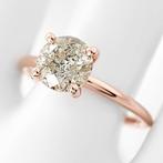 Ring - 14 karaat Roségoud - 1.34ct. tw. Diamant (Natuurlijk, Nieuw