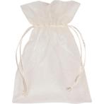 Specipack Organza zakjes - 12x17cm - gebroken wit - 5 stuks, Ophalen of Verzenden