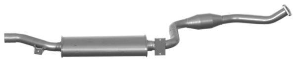 Uitlaat, Middendemper Volvo S40, V40, Auto-onderdelen, Uitlaatsystemen, Nieuw, Verzenden