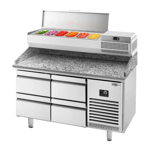 GGM Gastro | Pizza koelwerkbank Premium PLUS - 1490x700mm -, Zakelijke goederen, Horeca | Meubilair en Inrichting, Verzenden