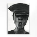 *WOONWINKEL* Urban Cotton Smokes Wandkleed In Frame M 110x14, Huis en Inrichting, Woonaccessoires | Overige, Verzenden, Nieuw