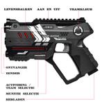 2 Light Battle Connect Anti-cheat laserguns - Metallic, Ophalen of Verzenden, Nieuw