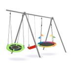 Schommel ophangstang - 100cm - gepoedercoat - grijs - uni..., Kinderen en Baby's, Speelgoed | Buiten | Speeltoestellen, Nieuw