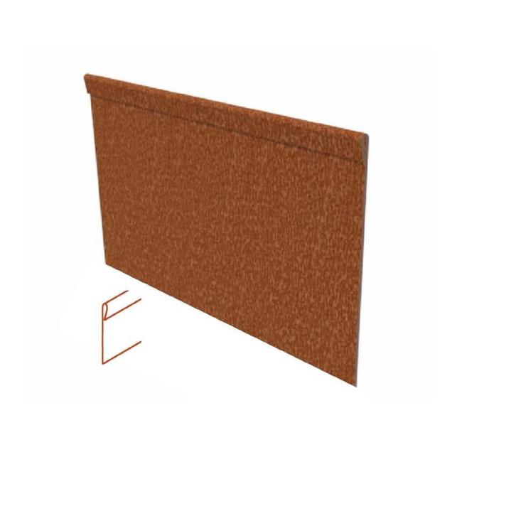 Cortenstaal kantopsluiting geplet 230x0,2x29cm, Tuin en Terras, Bielzen en Borders, 200 cm of meer, Nieuw, Overige materialen