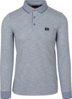 NZA Longsleeve Polo Kade Blauw maat XXL Heren, Kleding | Heren, Polo's, New Zealand Auckland, Nieuw, Overige maten, Verzenden