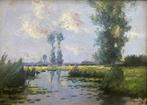 W.A Wassenaar (1873-1956) - Landschap nabij Katwijk, Antiek en Kunst, Kunst | Schilderijen | Klassiek