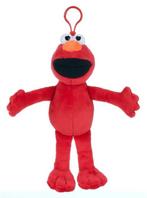 Whitehouse Leisure Sesame Street Pluche Sleutelhanger-Elmo, Ophalen of Verzenden, Nieuw