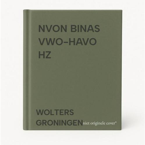 NVON BINAS VWO-HAVO HZ 9789001893514 WOLTERS GRONINGEN, Boeken, Schoolboeken, Gelezen, Verzenden