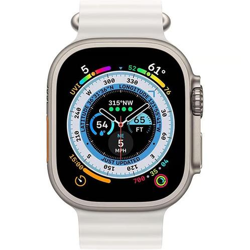 Apple Watch Ultra 49mm LTE Titanium met GARANTIE & verzen..., Telecommunicatie, Mobiele telefoons | Apple iPhone, Zo goed als nieuw