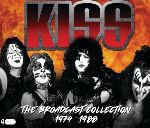 Kiss - The Broadcast Collection 1974-1988 - 4CD, Cd's en Dvd's, Cd's | Overige Cd's, Ophalen of Verzenden