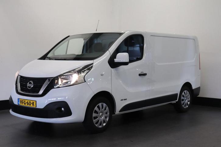 Nissan NV300 1.6 dCi 120PK EURO 6, Auto's, Bestelauto's, Lease, Zwart, Handgeschakeld, Wit, Financial lease, Stof, Diesel, ABS