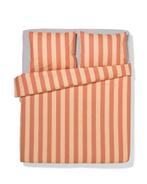 HEMA Dekbedovertrek 200x200/220cm zacht katoen strepen, Huis en Inrichting, Slaapkamer | Beddengoed, Verzenden, Nieuw