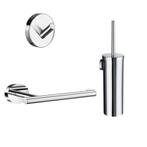 Accessoires Set Smedbo HOME Toiletborsetlhouder Met, Ophalen of Verzenden, Nieuw, Chroom, Bad