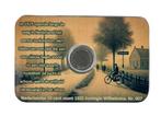 Nederland. Wilhelmina. 1925 Coincard 100 Jaar Mobiliteit, Postzegels en Munten