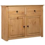 vidaXL Dressoir Panama Range 93x40x80 cm massief grenenhout, Verzenden, Nieuw, 50 tot 100 cm, Grenenhout