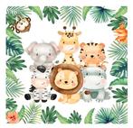 79-delige Jungle Safari Themafeest party- en decoratie set, Verzenden, Nieuw, Versiering, Verjaardag