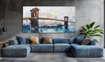 Monika Spiewak - Brooklyn Bridge - Oil Painting Stretched On