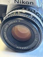Nikon FE Chrome + 50 mm 1.8 lens Single lens reflex camera, Nieuw