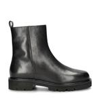 Unisa Faye rits- & gesloten boots voor dames in het Zwart, Verzenden, Zwart, Lage of Enkellaarzen, Nieuw