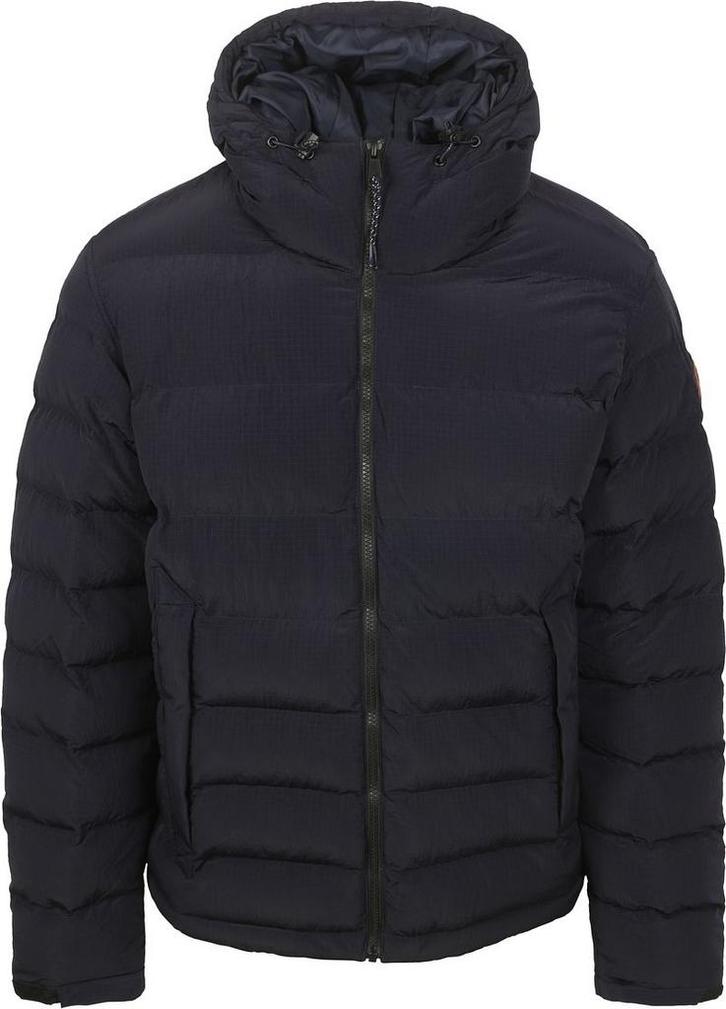 Napapijri Hooded Puffer Terez Jas Donkerblauw maat XXL Heren, Kleding | Heren, Jassen | Winter, Blauw, Nieuw, Overige maten, Verzenden