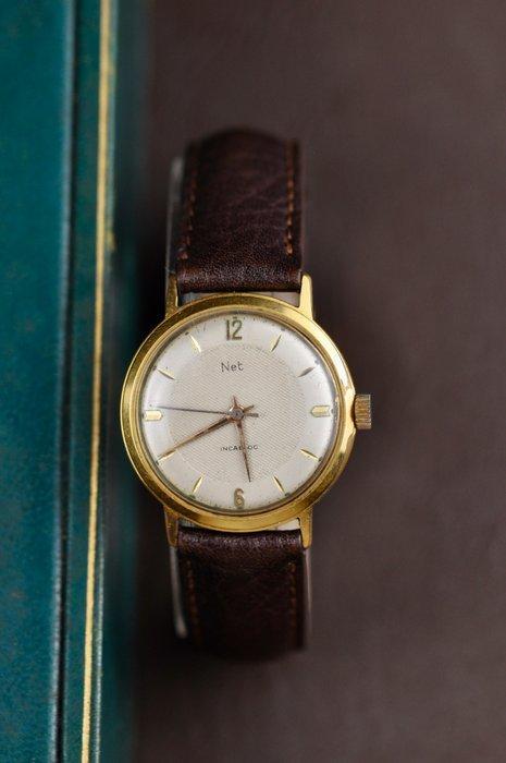 Net - Incabloc - Zonder Minimumprijs - 27536 - Heren - 1960, Sieraden, Tassen en Uiterlijk, Horloges | Heren