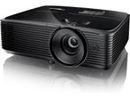 Optoma H185X - Projector DLP 3700 Lm 3D HDMI - Zwart, Verzenden, Nieuw