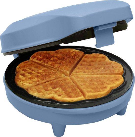 Bestron Wafelijzer - ASW217B - 700W - 5 hartvormige wafel..., Huis en Inrichting, Keuken | Keukenbenodigdheden, Verzenden