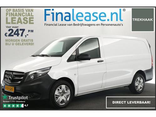 Mercedes-Benz Vito 111 CDI Lang Airco Cruise Trekhaak €247pm, Auto's, Bestelauto's, Te koop, Handgeschakeld, Diesel, Wit, Mercedes-Benz