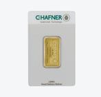 C. Hafner goudbaar 5 gram met certificaat | Goudonline, Postzegels en Munten, Edelmetalen en Baren, Goud