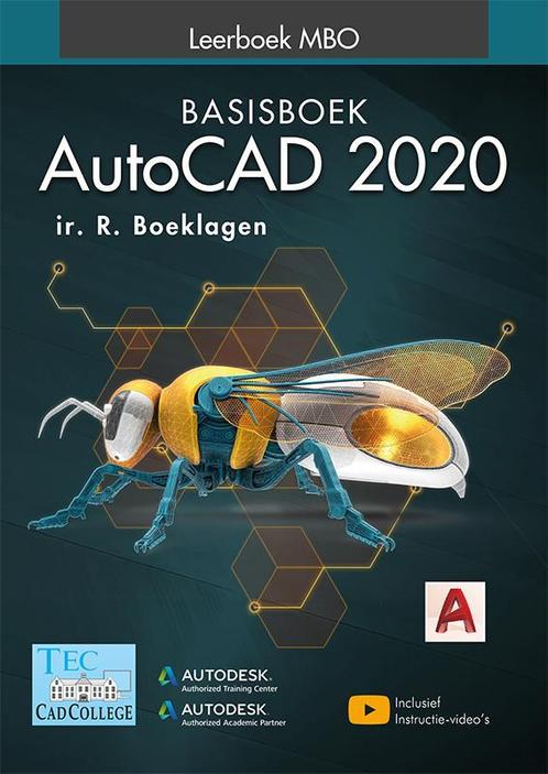 AutoCAD 2020 Basisboek MBO Leerboek 9789492250308, Boeken, Studieboeken en Cursussen, Zo goed als nieuw, Verzenden