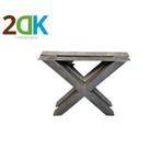 Tweedekans - X-poten - 75 x 10 x 73 cm - 2 stuks, Huis en Inrichting, Ophalen of Verzenden, Nieuw, Metaal