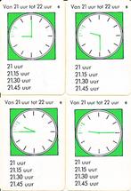 Kwartet klok kijken digitaal 6 Groen (zie omschrijving), Verzenden, Nieuw