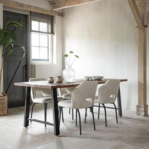 *WOONWINKEL* DTP Home Timber Teakhouten Eettafel 200 Cm, Huis en Inrichting, Tafels | Eettafels, Nieuw, Verzenden