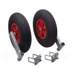 Centreerset / boeggeleider luchtband 400/480-8 - rode velg, Ophalen of Verzenden, Nieuw