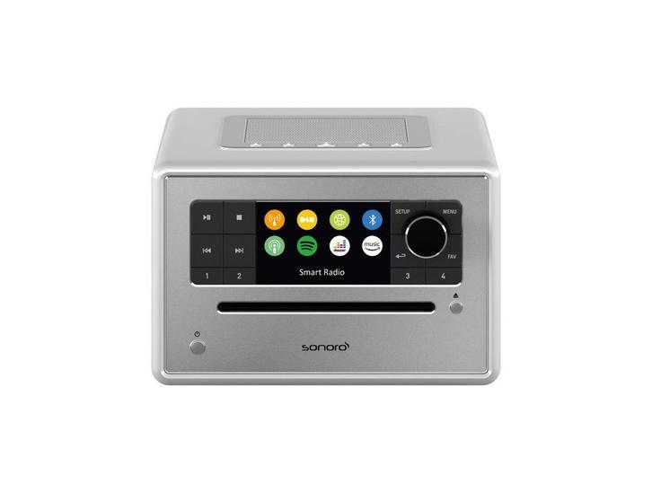 Sonoro Elite 2025 Internet Radio met CD-Speler - zilver, Audio, Tv en Foto, Radio's, Verzenden