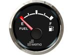 Wema Silver series Tankmeter Brandstof - NMEA2000 - Zwart, Ophalen of Verzenden, Nieuw