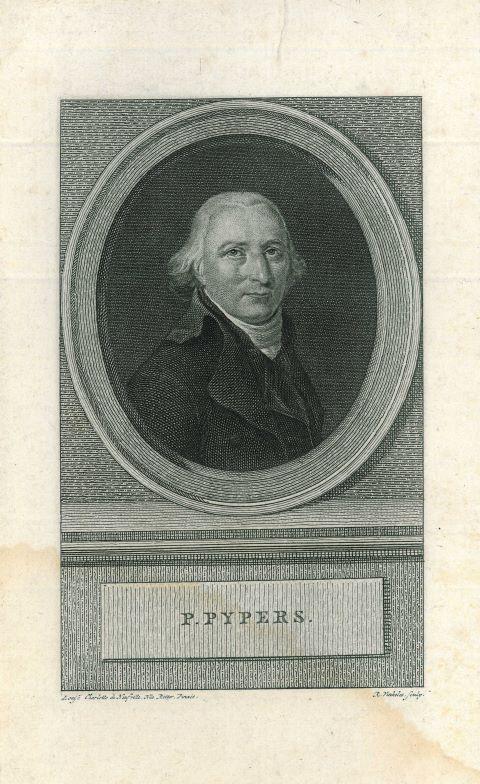 Portrait of Pieter Pypers, Antiek en Kunst, Kunst | Etsen en Gravures