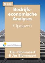 Bedrijfseconomische analyses opgaven 9789001867225, Verzenden, Zo goed als nieuw