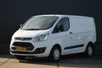 Ford Transit Custom 270 2.2 TDCI 101PK Trend Airco Schuifdeu, Euro 5, Stof, Gebruikt, Zwart