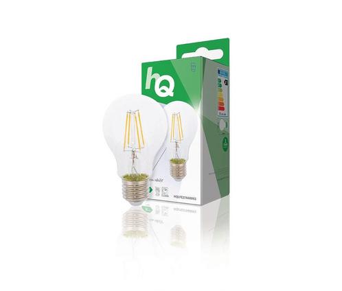HQ E27 Retro filament LED Peerlamp 6W warm wit, Huis en Inrichting, Lampen | Losse lampen, Nieuw, Ophalen of Verzenden