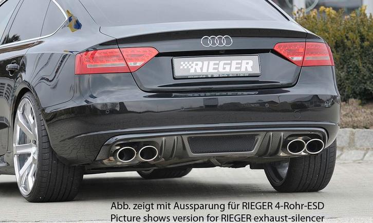 Rieger diffuser | A5 (B8/B81): 06.07-07.11 (tot Facelift) -, Auto-onderdelen, Carrosserie en Plaatwerk, Nieuw, Audi, Verzenden
