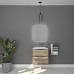 Badkamermeubelset Gliss Design Hera Mat Zwart 90cm 2 Laden, Doe-het-zelf en Verbouw, Ophalen of Verzenden, Nieuw, Bad