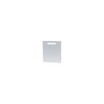 Spiegel Clock 60cm Incl LED Verlichting En Klok, Ophalen of Verzenden, Nieuw, Bad