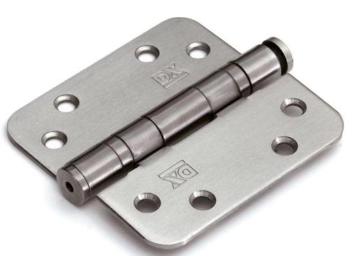 Kogellagerscharnier doorgezet 89x89 mm ronde hoek RVS, Doe-het-zelf en Verbouw, Hang- en Sluitwerk, Nieuw, Ophalen of Verzenden