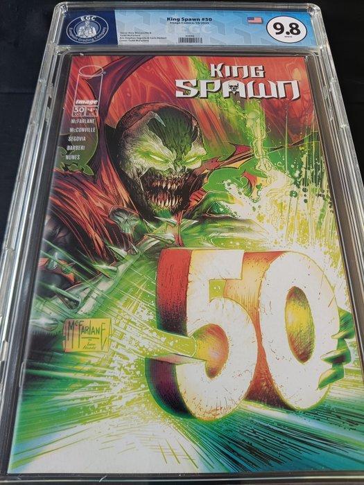 King Spawn #50 - EGC 9.8 - 1 Graded comic - Eerste druk -, Boeken, Strips | Comics