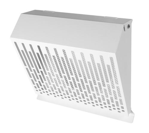 Whisper Luxe Design Gevelkap 160mm - AFVOER - WIT, Doe-het-zelf en Verbouw, Ventilatie en Afzuiging, Nieuw, Verzenden